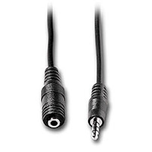 Rallonge câble audio Jack 3.5, 2.5m, Male/Femelle , NF - Boutique Team-Ordi