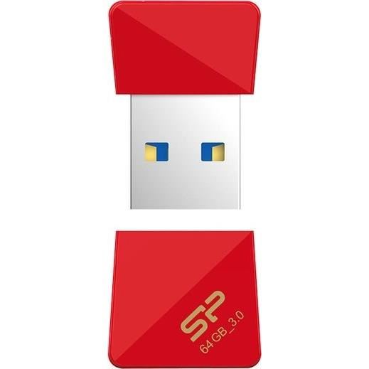 SIL4712702642872-silicon-power-cle-usb-3-0-j08-64-gb-rouge