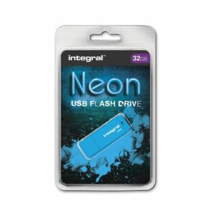 integral-cle-usb-neon-32go-bleu