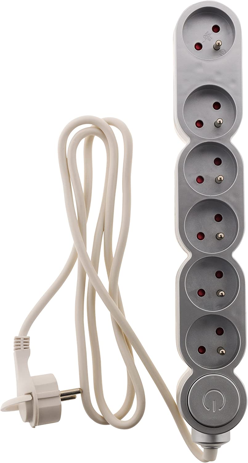 power acoustics multiplug-6 pro multiprise électrique de bureau à 6 prises  - Musique Shop